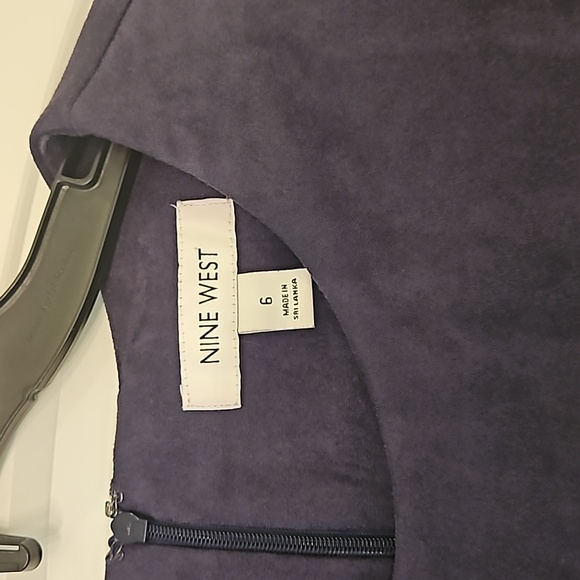 Nine West Navy Dress Size 6 - Picture 4 of 5